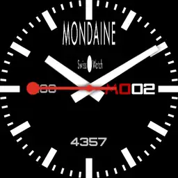 Mondaine Swiss Railway White Copy
