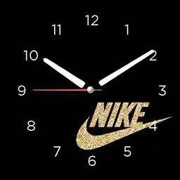 Gold Glitter Nike