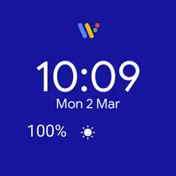 Blue Android Wear