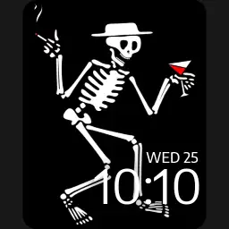 dancing skellington