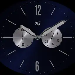 KJ-B Matalic Dark Blue Crono