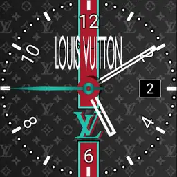 LV Louis Vuitton Color Changing Watch Face