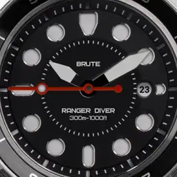 Brute RANGER DIVER Military Field Watch Lume
