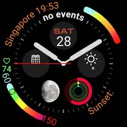 Apple Watch 4 circle