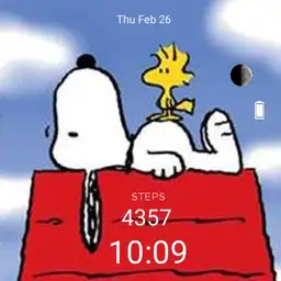 Snoopy moonphase