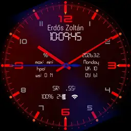 Military R Watch RED woody set