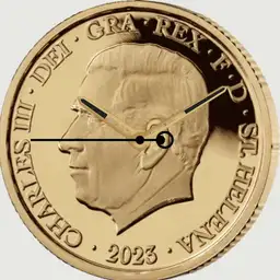 Gold, St. Helena, 1 Guinea, 2023