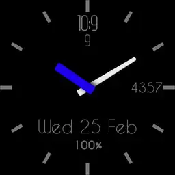 3.1% OPR Black and blue watch