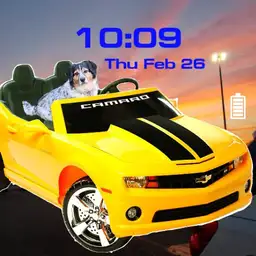 Jake Driving Camaro