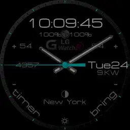 LightBlue GWatchR Interactive