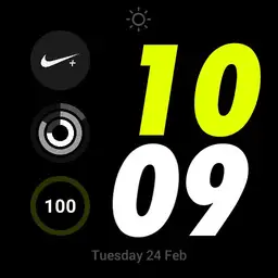 Nike Apple watch yellow geeceejay