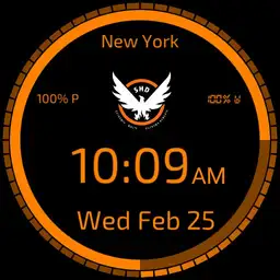 The Division orange