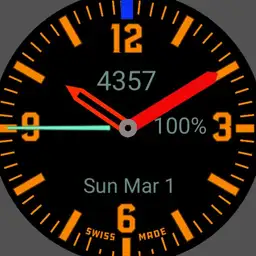 Orange Diver Style