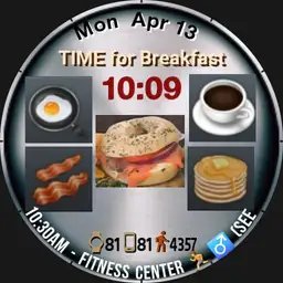 PLATES: Breakfast, Lunch, Dinner, Dessert & Thksgivg by Time of Day