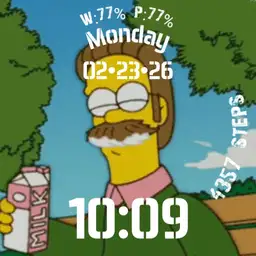 Flanders mustache Ludawatch