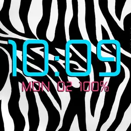 Zebrawatchface