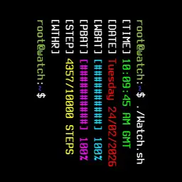 Vertical BASH Terminal