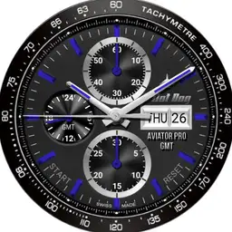 Pilot Dog Aviator Pro GMT Analog - Digital Chrono