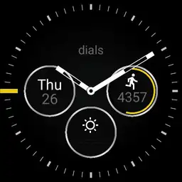 Dials extended