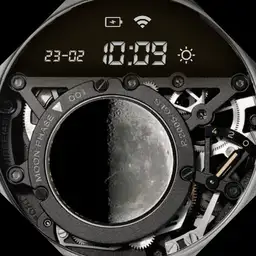 Moon Phase Digital