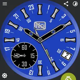 No GMT Blue Zoom