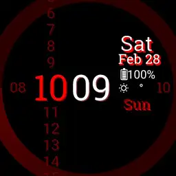 simple text watch