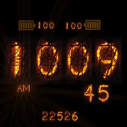 Nixie tube watch