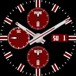 Chrono red and black V2