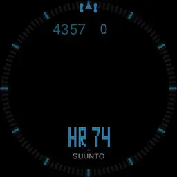 Suunto Core All Black - "The Equalizer" Movie Version Dimmable AOD Copy