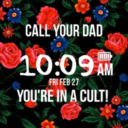Call Your Dad Red Rose