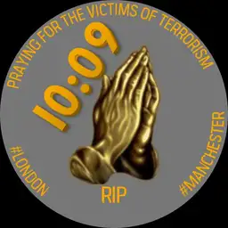 TTG Prayers For Victims Moto 360 Flat Tire