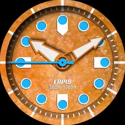 Brute LAPIS Orange Stone Military Field Diver Watch Colours