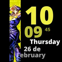 JoJos Bizarre WatchFace