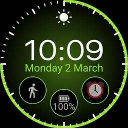Perfect green with alarm
