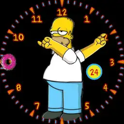 Homer Simpsons 3/floating Donnut Copy