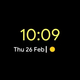 pixel watch face