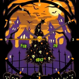 _halloween scene by gaugaugexi