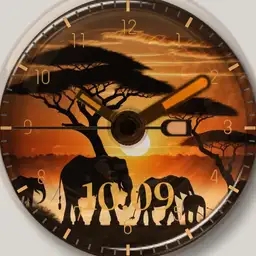 Africa Del Tramonto Sole Caldo FHSD67TD98
