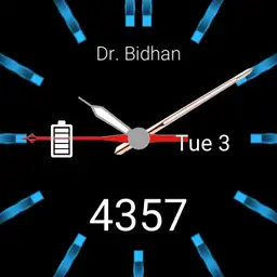 Bold Beautiful Analog watch face
