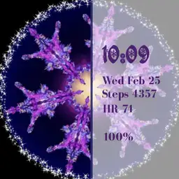 Dazzling Crystal Kaleidescope Snowflake
