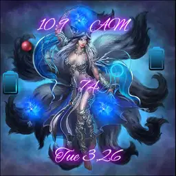 Blue Kitsune
