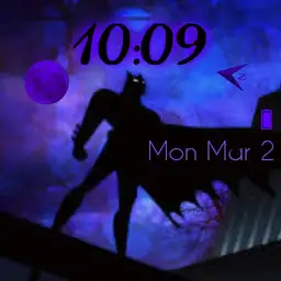 purple dark night