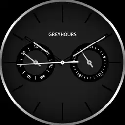 Greyhours vision shine carbon black