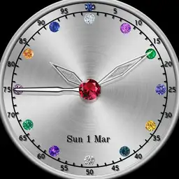 Bejewelled on steel