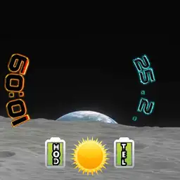 sunrise earth from moon