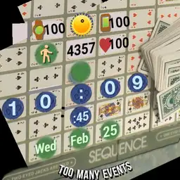 Game: SEQUENCE Chips Tell the Time - WOS6