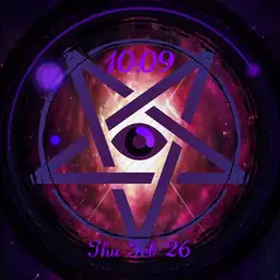 purple pentagram