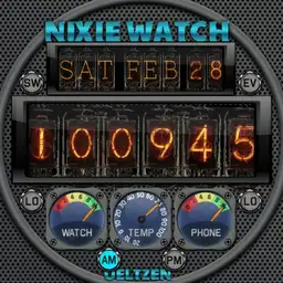 Nixie Tube Watch 12 Hour