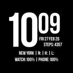 My Minimal Watch