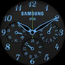 Analog Samsung Watch English